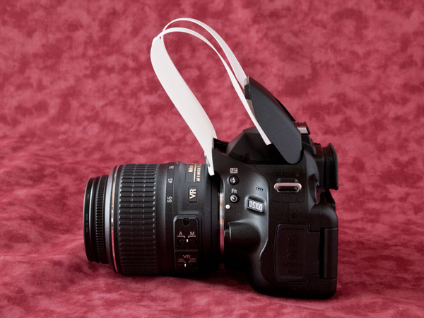 Nikon D5100 ストロボディフューザー装着状態３