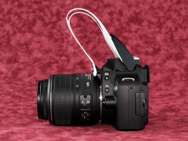 Nikon D60 ストロボディフューザー装着状態３