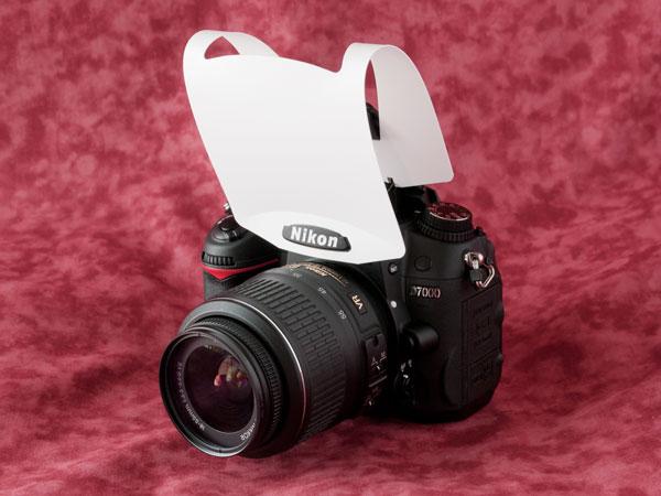 Nikon D7000 ストロボディフューザー装着状態１