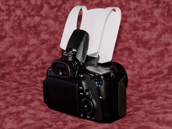Canon EOS 60D ストロボディフューザー装着状態２